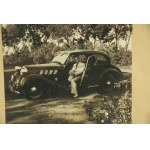 Turek - fotografia portret mężcyzny z samochodem, 1938 (657)