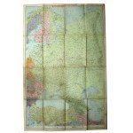 Mapa Europy wschodniej, wyd. Ravensteins Geographische 1943 r. (881)