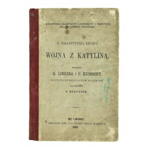 Kryspa S.- Wojna z Katyliną, Lwów 1889 (520)