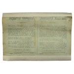 Afisz rosyjski - zakaz używania petard, Warszawa, 29 sierpnia 1905 r (233)