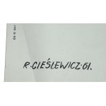 Plakat PRL - Zapomnieli ? Proj.: R.Cieślewicz 1961r (448)