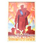 Poster - 18 X 1930- Anniversary of the repulsion of the invasion of Soviet Russia (704)