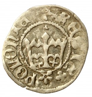 Kazimierz IV Jagiellończyk, půlpenny bez data, Krakov (520)