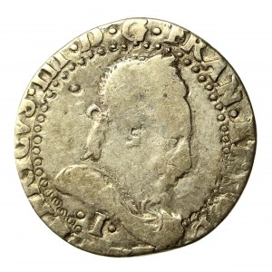 Jindřich z Valois, 1/2 franku (demi frank) 1578 I, Limoges (553)