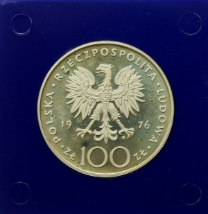 PRL, 100 zl. 1976, Casimir Pulaski (602)