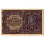 II RP, zestaw 1/2 - 5000 mkp 1919/1920. Razem 8 szt. (262)