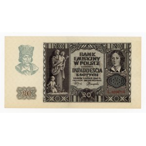 GG, 20 złotych 1940 L (333)