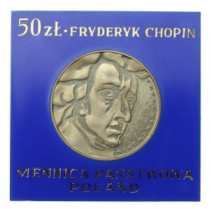 PRL, 50 zl. 1972, Frederic Chopin, Vzorek (122)