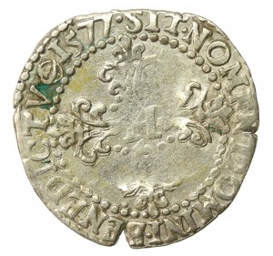 Henry III of Valois, 1/4 franc, 1577. rare (569)