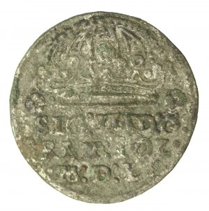 Zikmund III Vasa, dobový padělaný groš, 1613. (584)