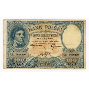 II RP, 100 gold 1919 S.B. (408)