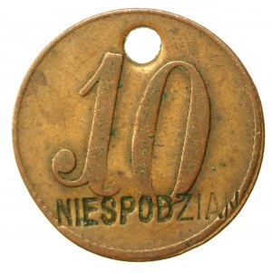 Varšava, Café Niespodzianka, nominál 10 (813)