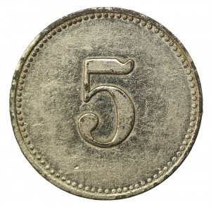 Krakov, Edward Czaplinski, žeton na 5 grošů (826)