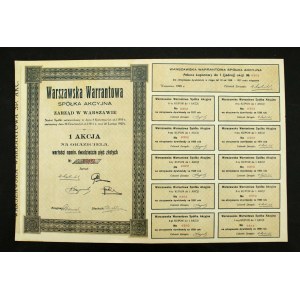 Warszawska Warrantowa Sp. Akc., 25 zloty 1928 (626)