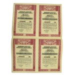 Bonus Loan for National Reconstruction 1946, Issue A and C, 15 x 500 zlotys (628)