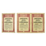 Premiowa Pożyczka Odbudowy Kraju 1946, Emisja A i C, 15 x 500 złotych (628)