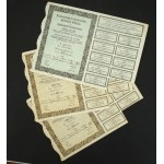 Warsaw Society of Coal Mines and Metallurgical Plants. Set of 3 pcs. (631)