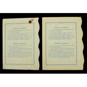 Przemysłowo-Handlowe Zakłady Chemiczne Ludwik Spiess i Syn S.A., 100 zł. Zestaw 2 szt. (635)