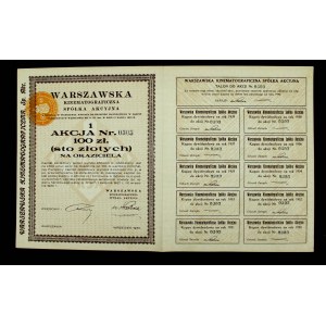 Warszawska Kinematograficzna Sp. Akc., 100 zł (636)