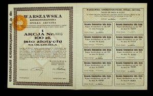 Warszawska Kinematograficzna Sp. Akc., PLN 100 (636)