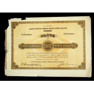 Gafota Lwowska Fabryka Obuwia S.A., Em.4, 140 mkp 1921 (637)