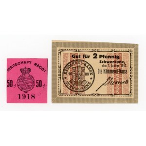 Prowincja Poznańska - Racot (Herrschaft) i Schwersenz/Swarzędz (Kasa kameralna) 1917 i 1918 (472)