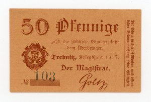 Trzebnica/Trebnitz; Stadt; 50 fenigów 1917 (477)