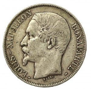 France, Napoleon III, 5 francs 1852, Paris (701)