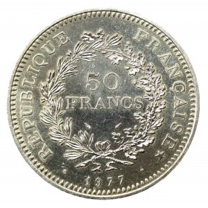 Francie, Pátá republika, 50 franků 1977 (736)