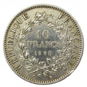 Francja, V Republika, 10 franków 1968 (738)