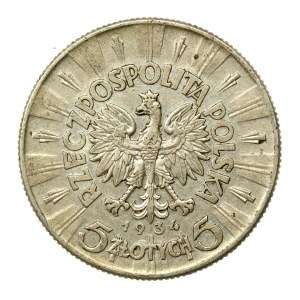 II RP, 5 zl. 1934 Piłsudski (755)