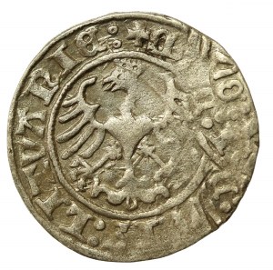 Zikmund I. Starý, vilniuský půlpeníz. Zajímavý destruktor bez datace (756)
