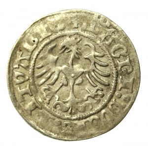 Sigismund I the Old, Half-penny 1517, Vilnius. Double minted (764)