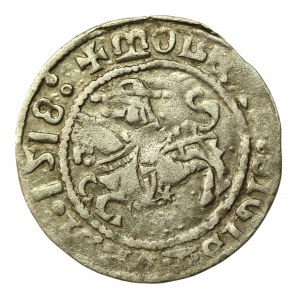 Zikmund I. Starý, půlpenny 1518, Vilnius. Rev-4 tečky (776)