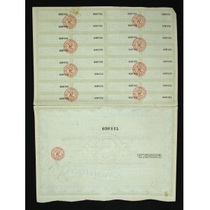 Sobniow, akcja 100 franków, typ B (684)