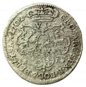 Augustus II the Strong, Sixth of 1702, Leipzig (871)