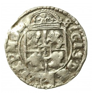 Zikmund III Vasa, poloviční stopa 1617 Krakov, háčky (876)