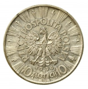 II RP, 10 zl. 1936 Piłsudski (696)