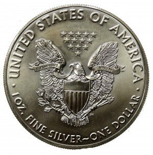 USA, 1 dollar 2016 - American Eagle, 1 ounce Ag 999 (698)