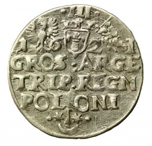 Zikmund III Vasa, Trojak 1621, Krakov (915)