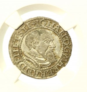Slezsko, Krosenské knížectví, Jan Kostrzyn, Grosz 1545, Krosno (921)