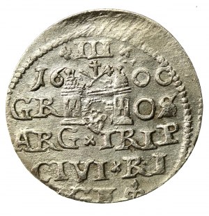 Zikmund III Vasa, Trojak 1600, Riga (938)