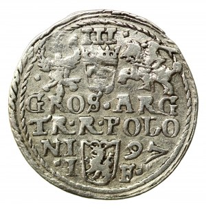 Zikmund III Vasa, Trojak 1597, Olkusz (940)