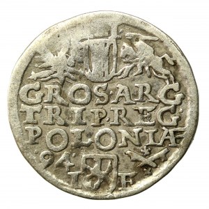 Zikmund III Vasa, trojak 1594, Poznaň (941)