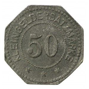 Wrocław/Breslau; Carl Tuscherer; Kleingeldersatzmarke 50 fenigów (963)