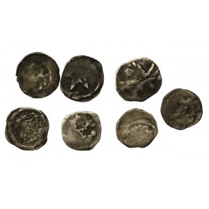 Pomerania - a set of city denarii. Total of 7 pieces (989)