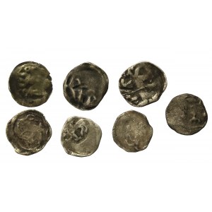 Pomerania - a set of city denarii. Total of 7 pieces (989)