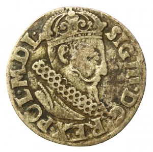 Zikmund III Vasa, trojak 1621, Krakov (448)