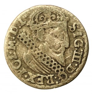 Zikmund III Vasa, Trojak 1623, Krakov (487)