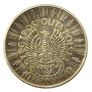 II RP, 10 gold 1934 Rifleman Eagle (498)